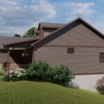 Lakespring Woodlands exterior right - New Construction