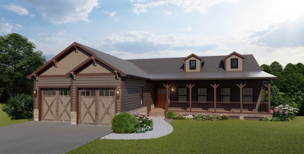 Lakespring Woodlands exterior front - New Construction